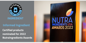 Informed Ingredient - NutraIngredients Awards 2022.