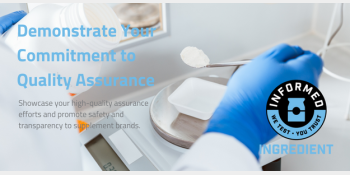 Ingredient Quality Assurance - Informed Ingredient