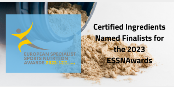Certified Ingredients Named Finalists for the 2023 ESSNAwards